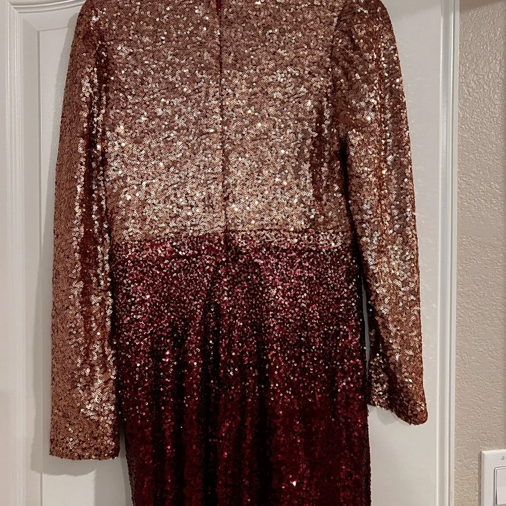 NWT ombré sequin dress. - Picture 3 of 3